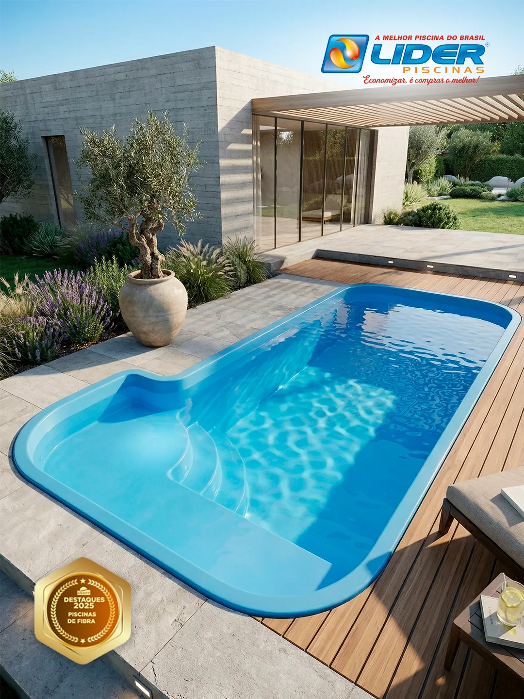 Piscina Linha Praia Piscinas Lider — foto 3
