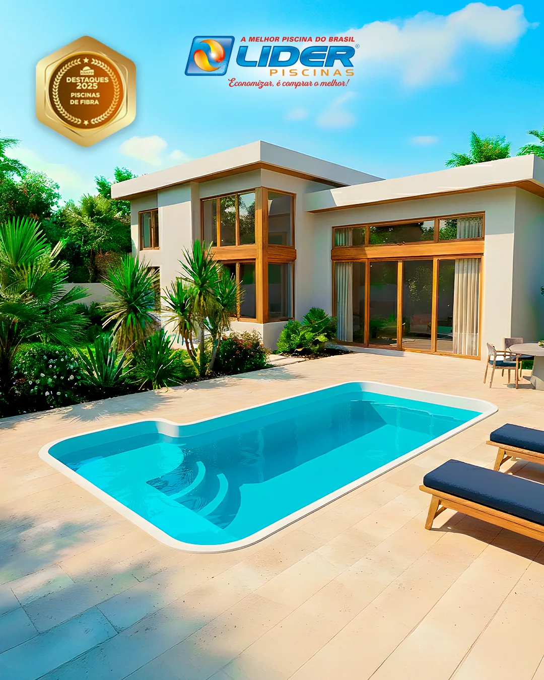 Piscina Linha Praia Piscinas Lider — foto 2