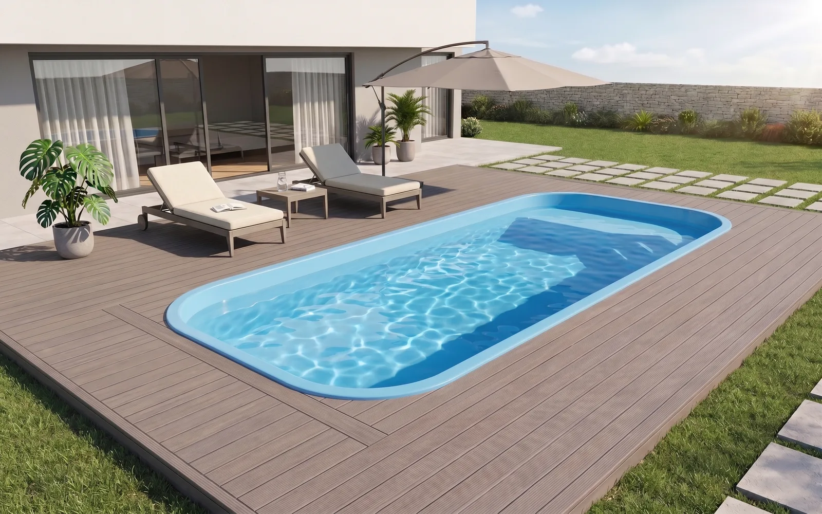 Piscina Linha Retangular Piscinas Lider — foto 1