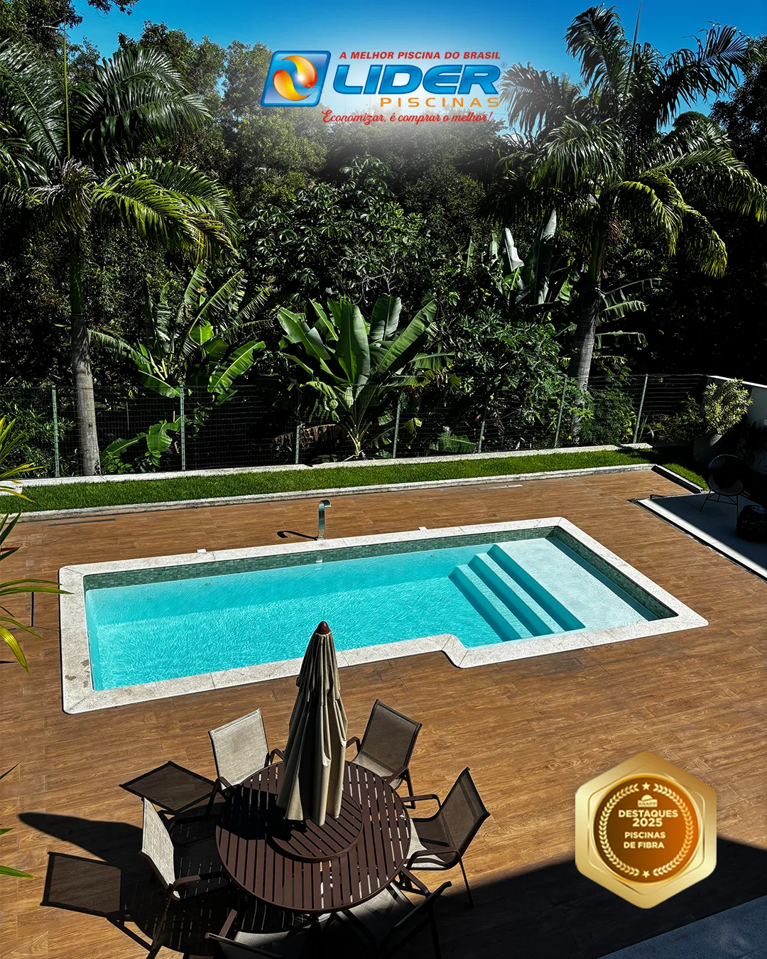 Piscina Linha Retrô Piscinas Lider — foto 13
